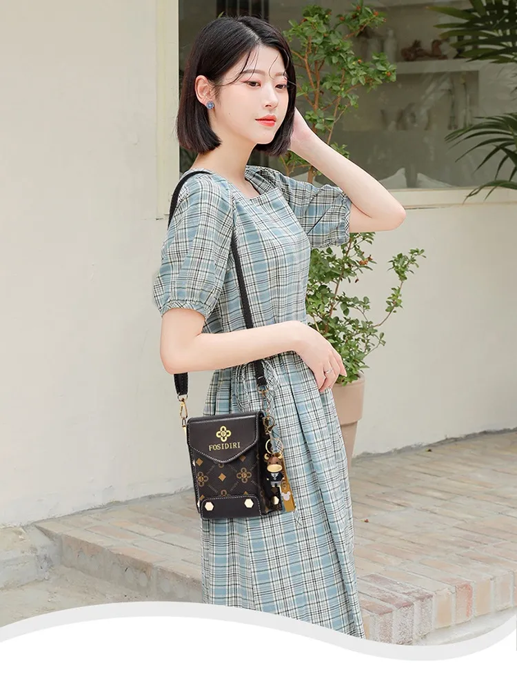 BE90561_0.webp Fashion shoulder bag Western style phone package for women - Image 1